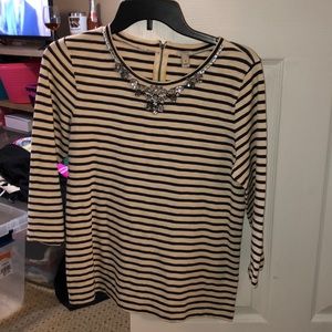 J. Crew Striped Top